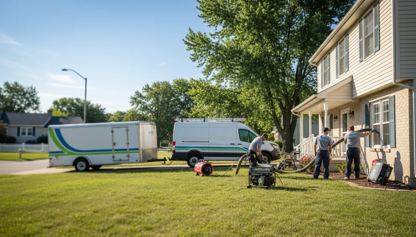 Flooded Basement Restoration And Cleanup With Repair in Glasco, KS near me